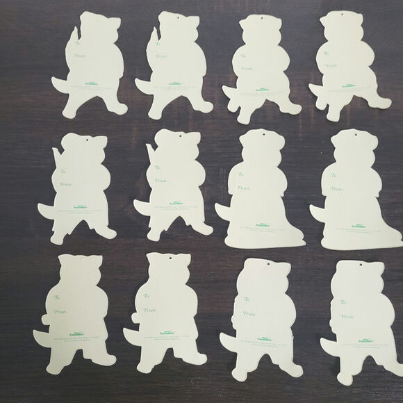 Kitty Cucumber's Friends "J.B. Buster" Set of 24 Vintage Gift Tags Cards Cottage - Picture 6 of 16